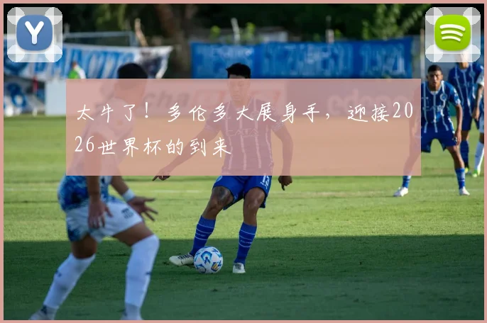 太牛了！多伦多大展身手，迎接2026世界杯的到来
